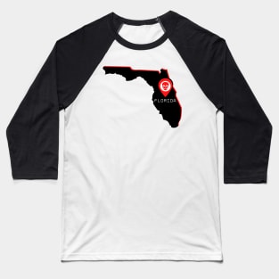 Florida The Covidiot Capital Baseball T-Shirt